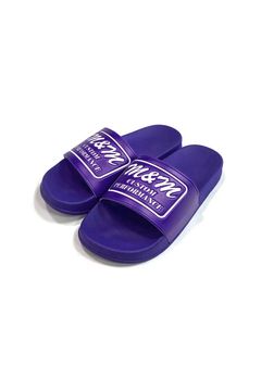 SANDALS (PURPLE) / エンボスロゴ シャワーサンダル