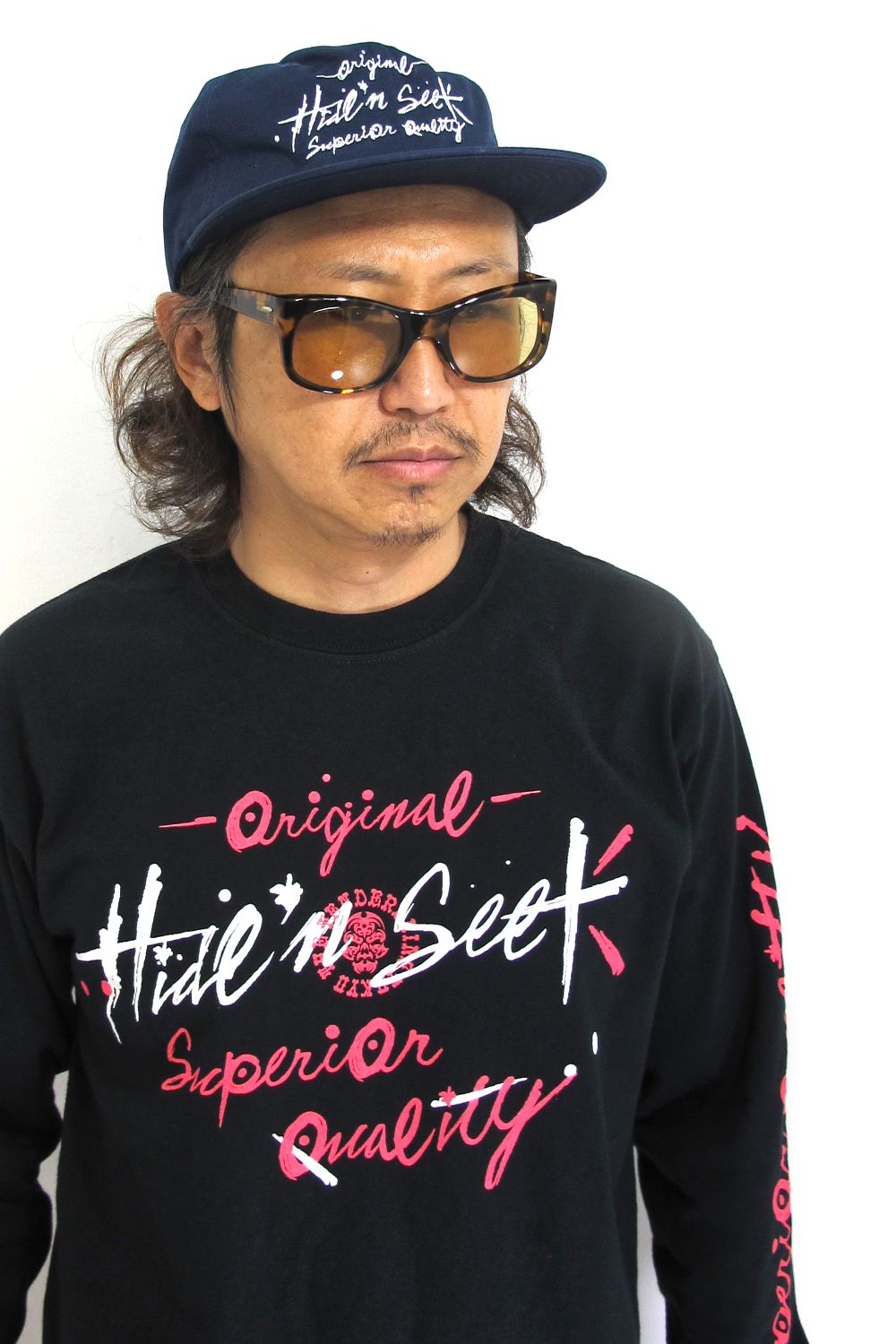 ×TENDERLOIN TWILL CAP (NAVY) / テンダーロイン コラボロゴ刺繍キャップ