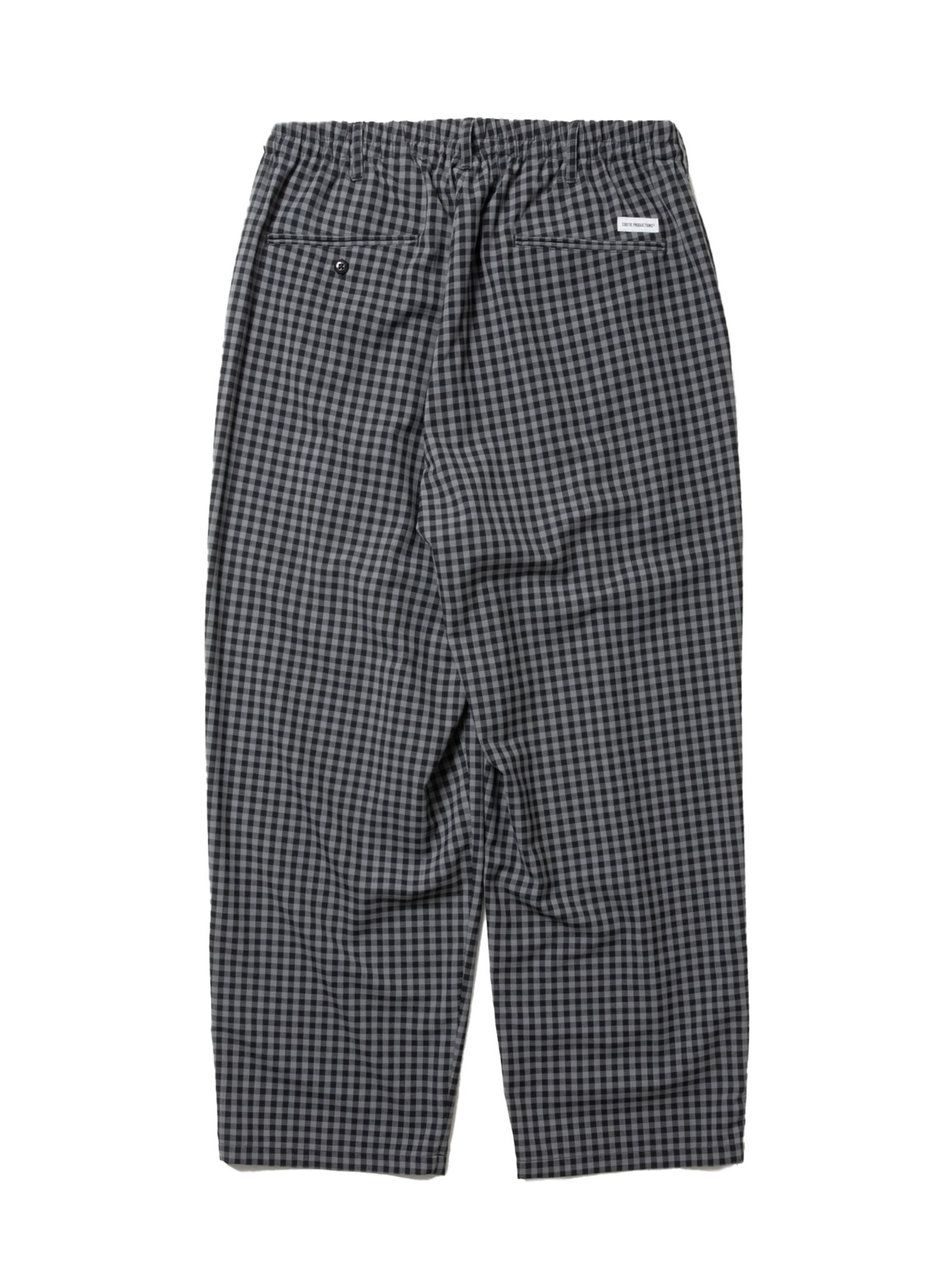 COOTIE PRODUCTIONS - Polyester Twill 2 Tuck Track Pants
