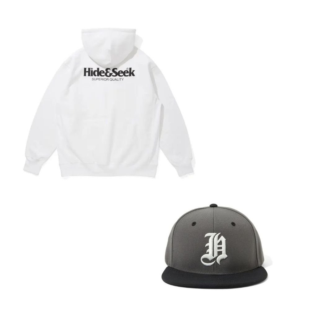 HIDE AND SEEK 新作販売告知 / 使い勝手の良さで人気のスウェットパーカー、BBキャップ。