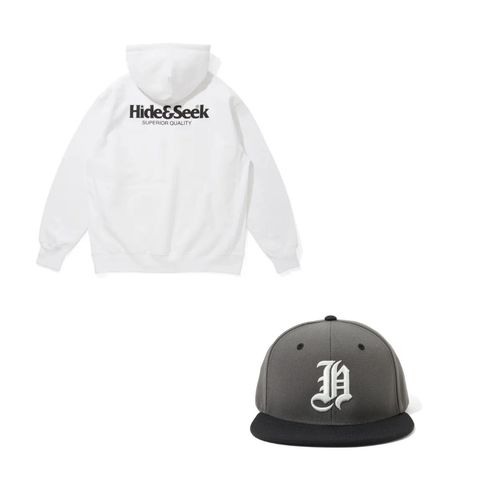 HIDE AND SEEK 新作販売告知 / 使い勝手の良さで人気のスウェットパーカー、BBキャップ。