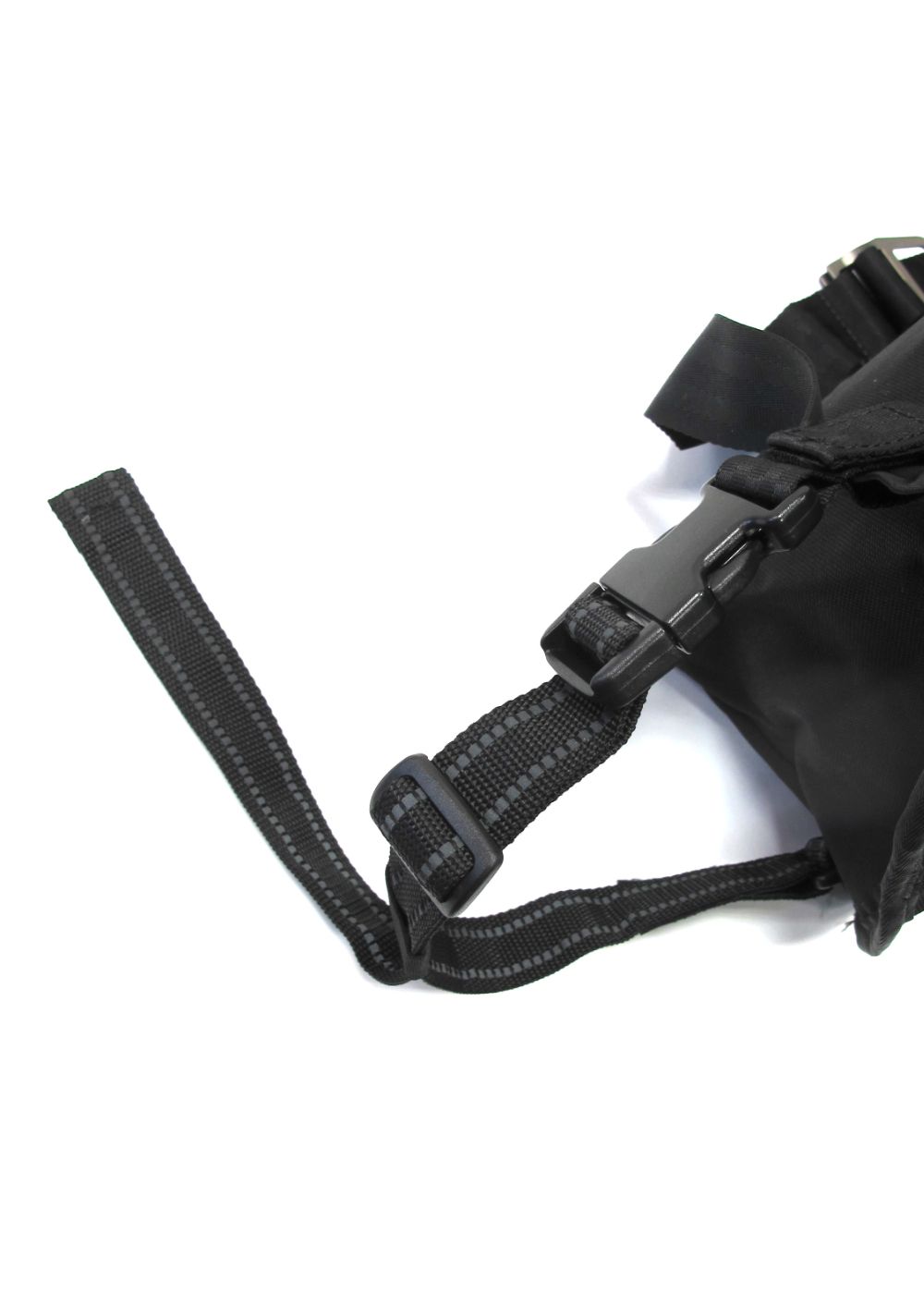 HideandSeek - DUSTYCHAMP SIMPLE MESSENGER BAG (BLACK) / ダスティー