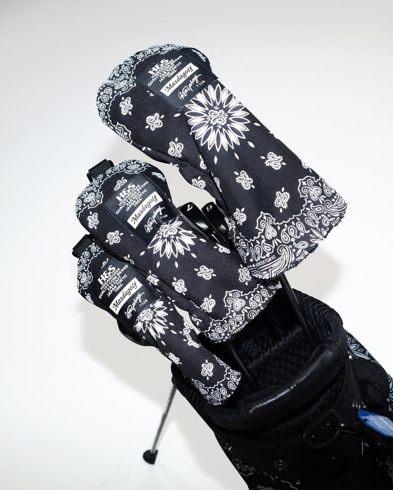 HIDE AND SEEK 新作販売告知 / "HIDE AND SEEK × MasdaGolf × KenYahagi" Golf HEAD COVER3種が発売！
