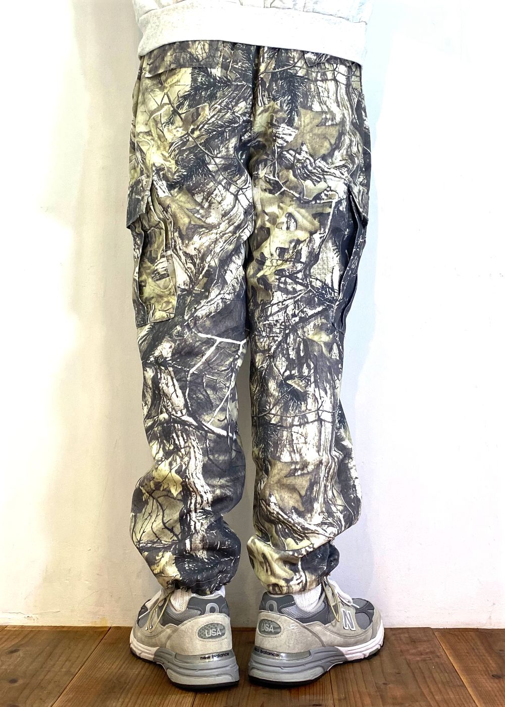 6P Camo Track Pant (BEIGE CAMO) / オリジナル カモフラージュ カーゴ パンツ / セットアップ可能