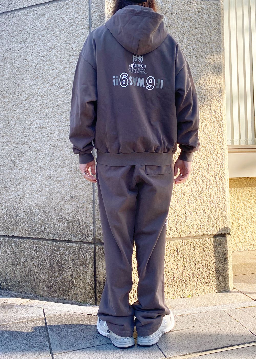 The H&S Hooded Sweat Shirt (CHARCOAL GRAY) / 西浦徹 コラボ スウェット パーカー