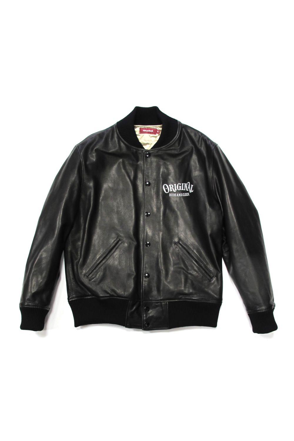 HIDE AND SEEK - ×TENDERLOIN LEATHER JKT (BLACK) / テンダーロイン 