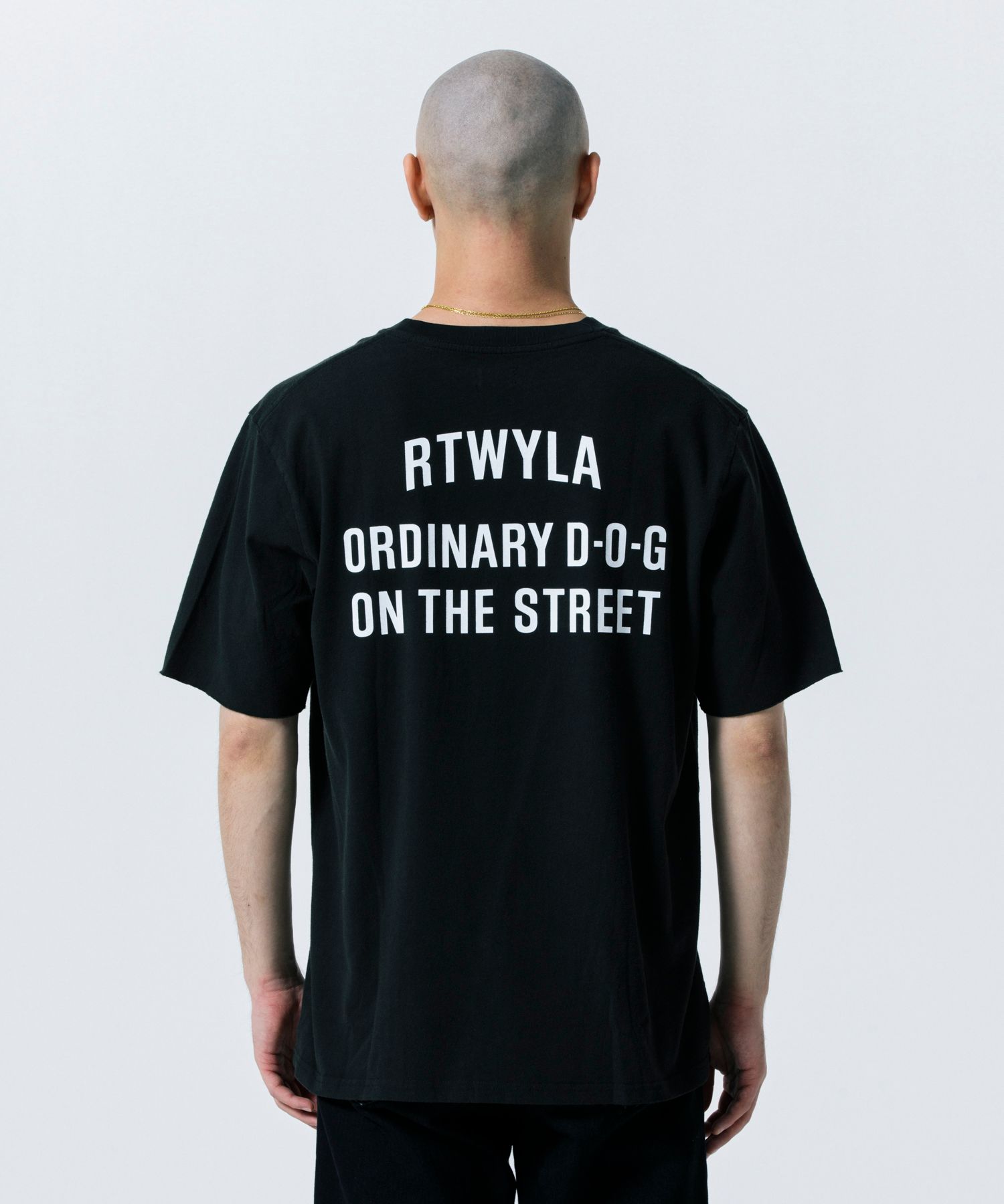 R9 VINTAGE TEE (BLACK) / オリジナル カットオフ Tシャツ