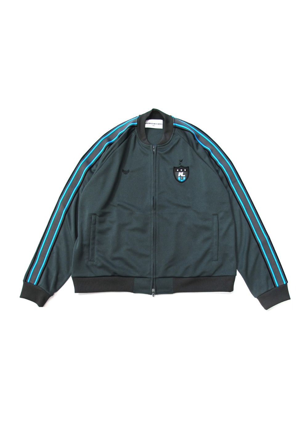 TRACK JACKET (NAVY) / ラインジャージ ジャケット - M