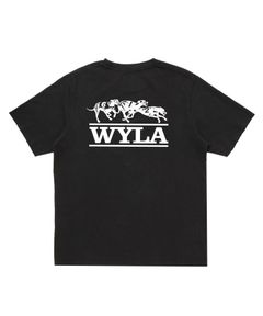 DOG TEE (BLACK) / プリント Tシャツ