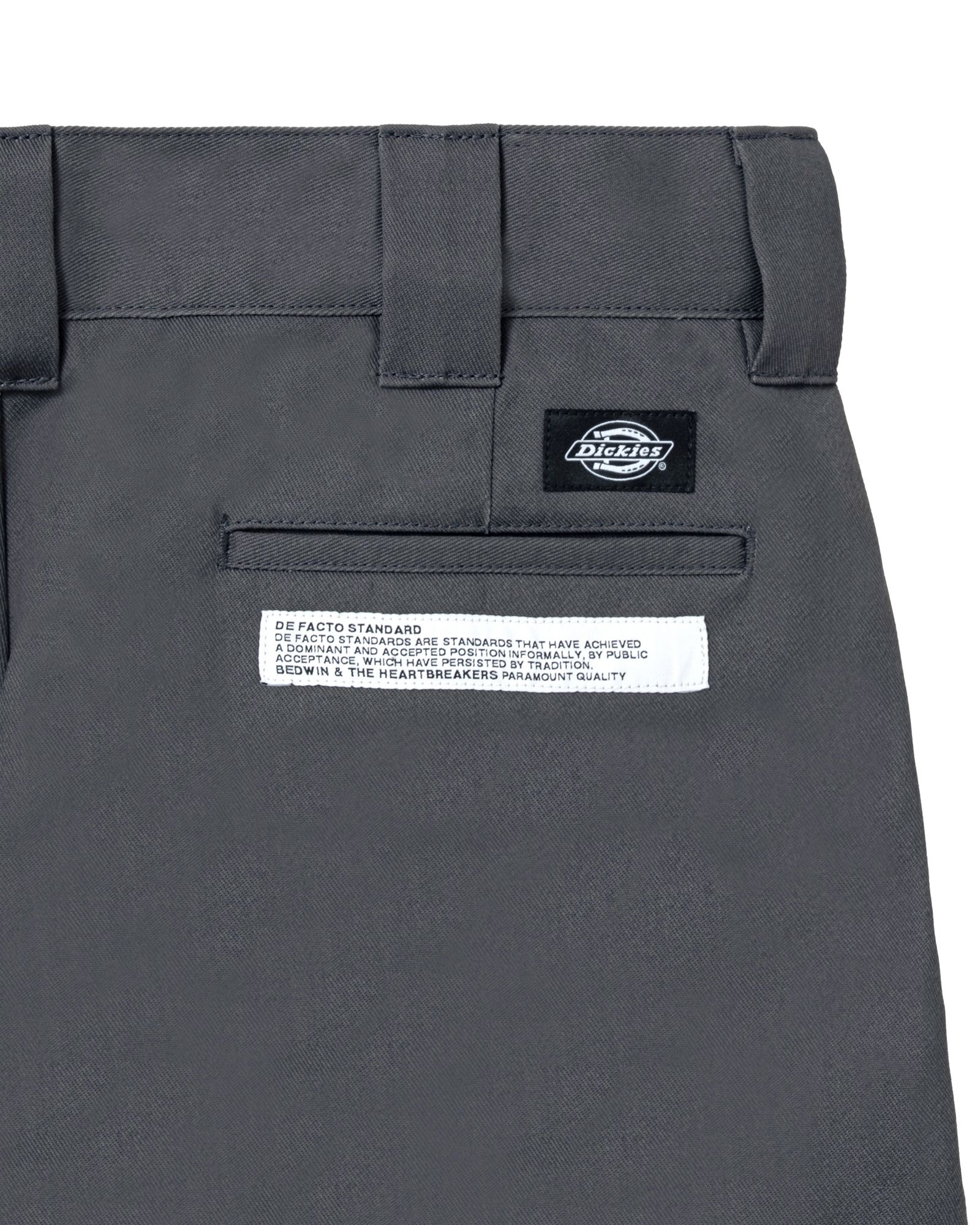 10/L DICKIES SLIM FIT PANTS "BENEDICT" (CHARCOAL) / ディッキーズ コラボチノパンツ
