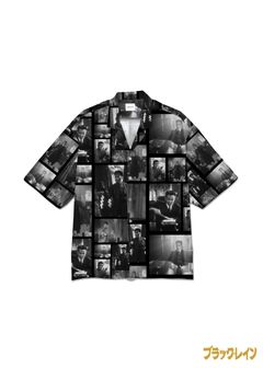 Black rain S/S shirts (BLACK) / ×ブラックレイン コラボ アロハシャツ