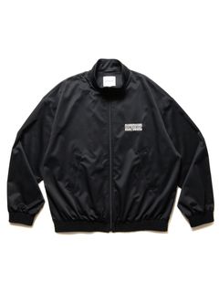 COOTIE PRODUCTIONS - Polyester Twill Track Jacket (BLACK 