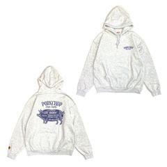 PORKCHOP GARAGE SUPPLY - PORK BACK HOODIE (ASH) / ポークバック  