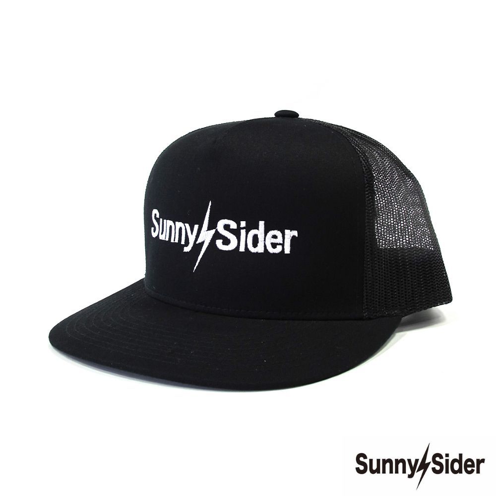 CAPTAINS HELM - ×SUNNY C SIDER LOGO MESH CAP (BLACK) / サニーシー