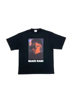 【ラスト1点】『Black Rain』tee tres (BLACK) / ×ブラックレイン コラボ Tシャツ