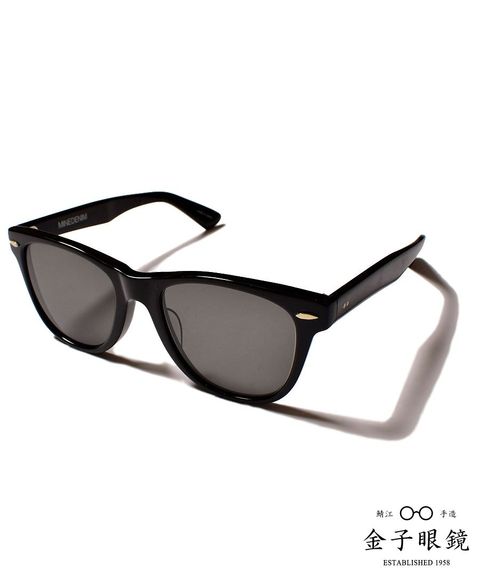 Wellington Type.01 Sunglasses (BLK) / ×金子眼鏡 ウェリントンタイプ サングラス