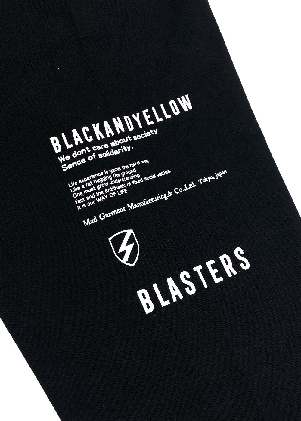 MC L/S TEE (BLACK) / MC ロング Tシャツ