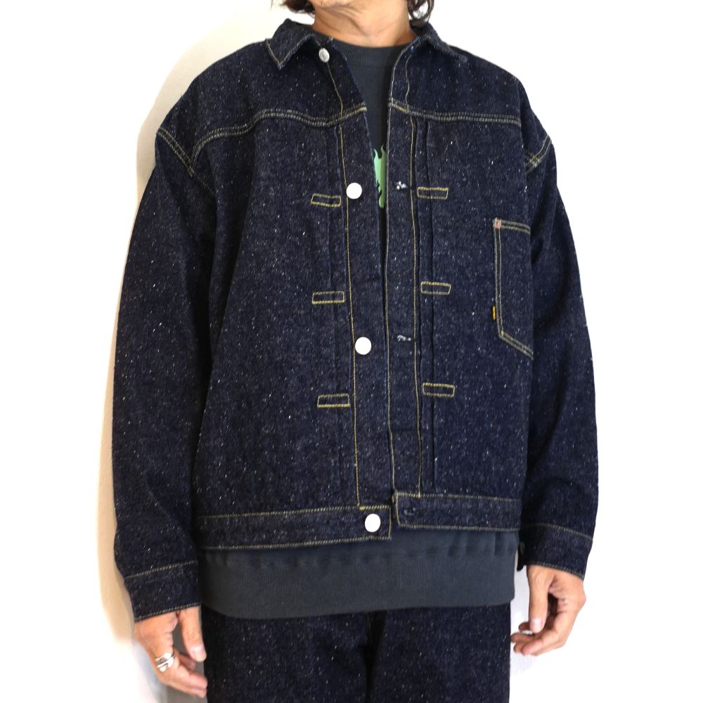 CALEE - WW Ⅱ DENIM JACKET (INDIGO BLUE) / ベルベルジン