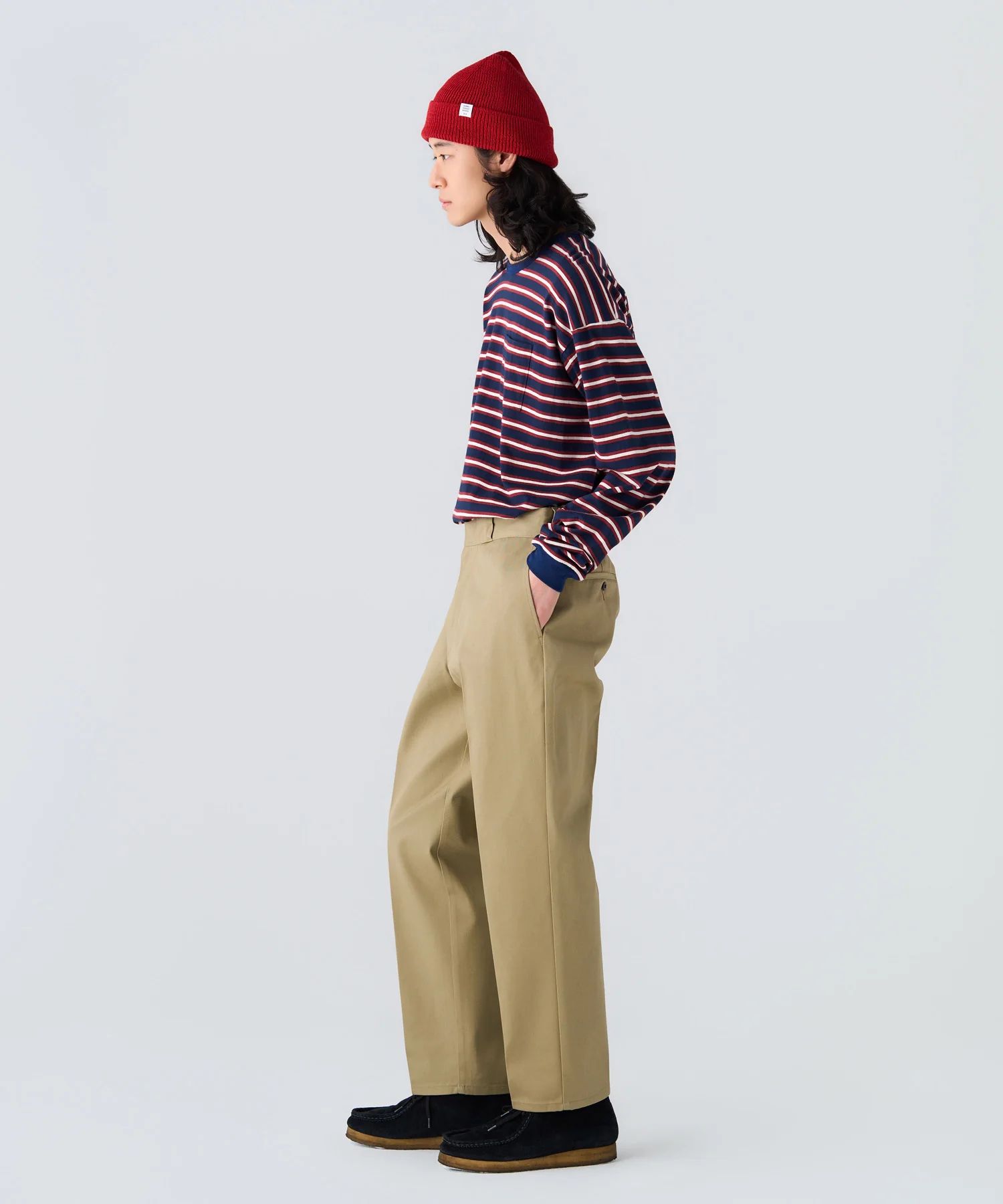 DICKIES 10L TC PANTS "THUNDERS" (KHAKI) / ディッキーズ コラボ チノパンツ