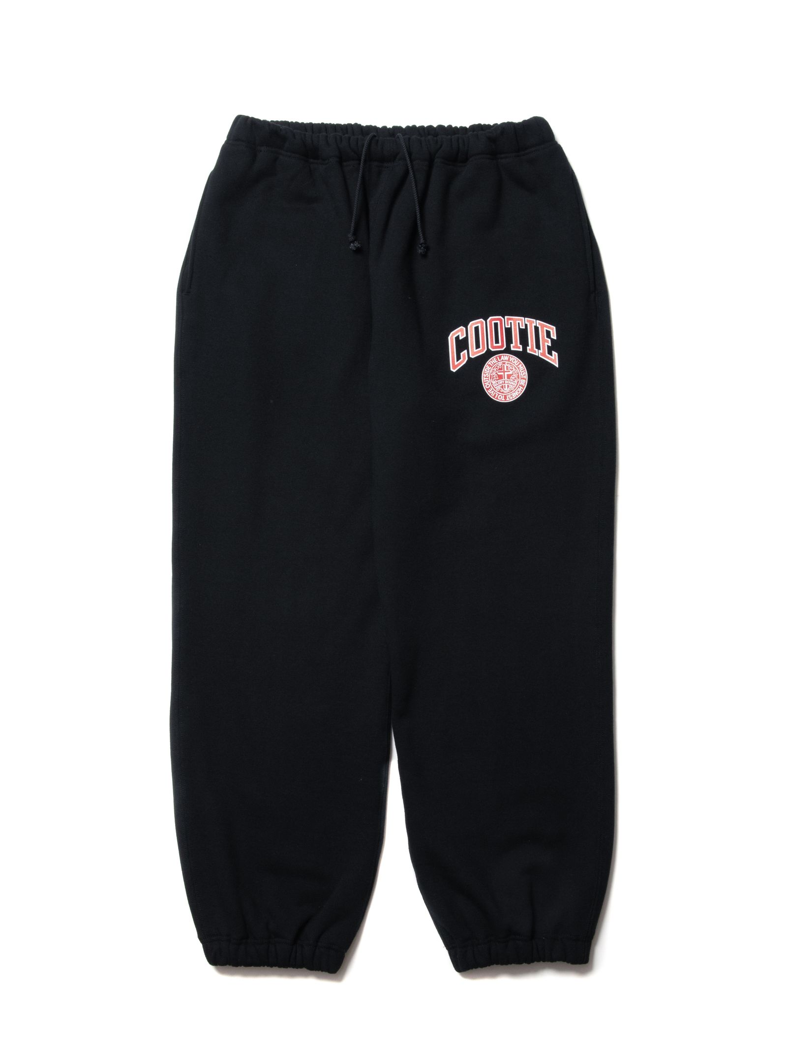 COOTIE PRODUCTIONS - Heavy Oz Sweat Crew (COLLEGE) (BLACK