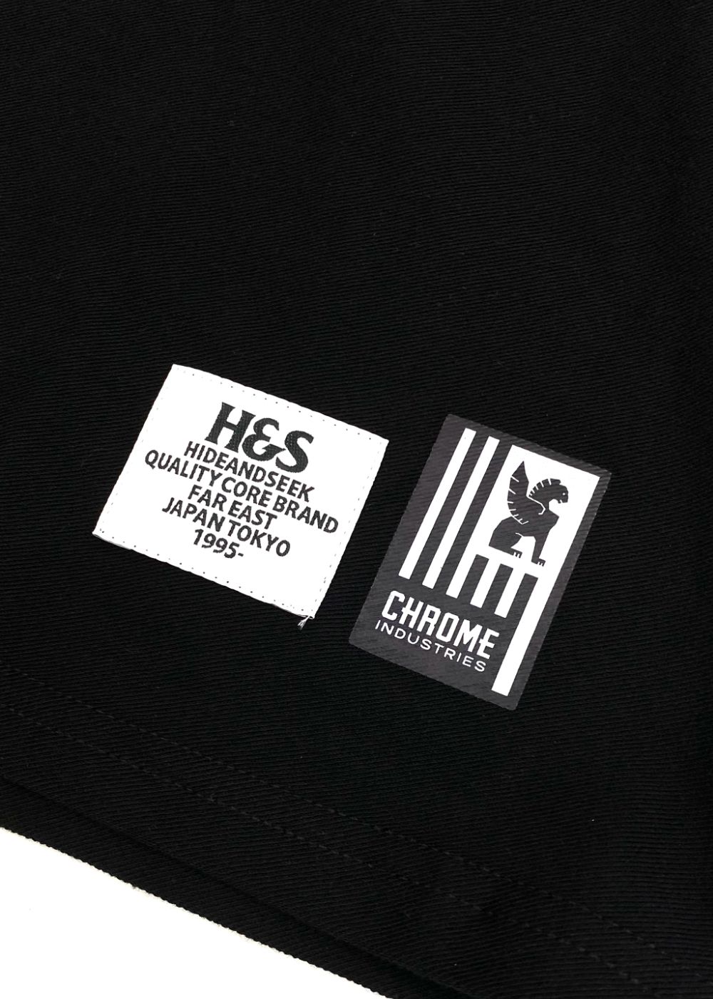 × CHROME 8℃- S/S Shirt (BLACK ) / クローム コラボ 8°Cマイナス シャツ