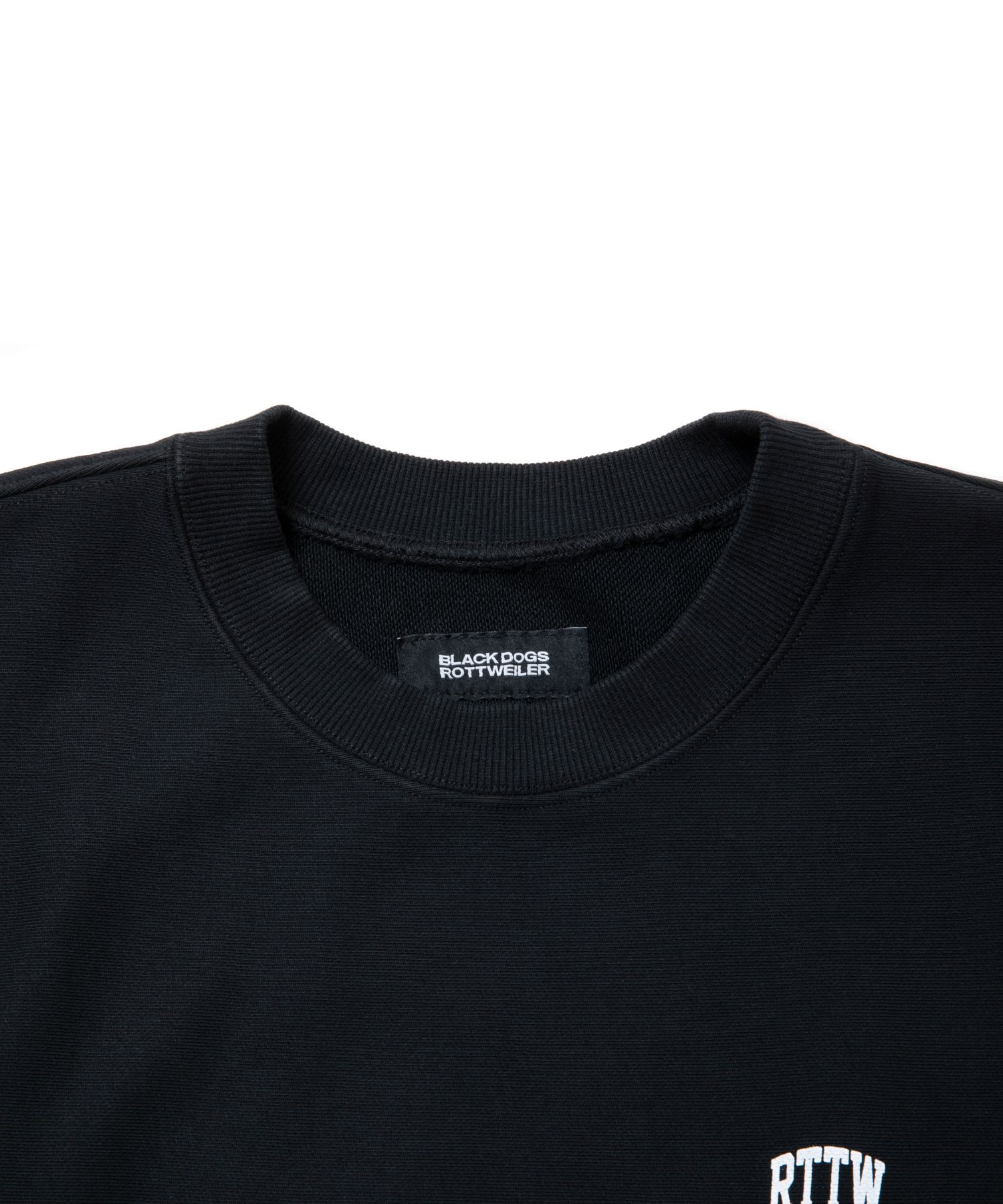 グランドセール ROTTWEILER - クルー オリジナル / (BLACK) SWEATER LOGO R9 トップス