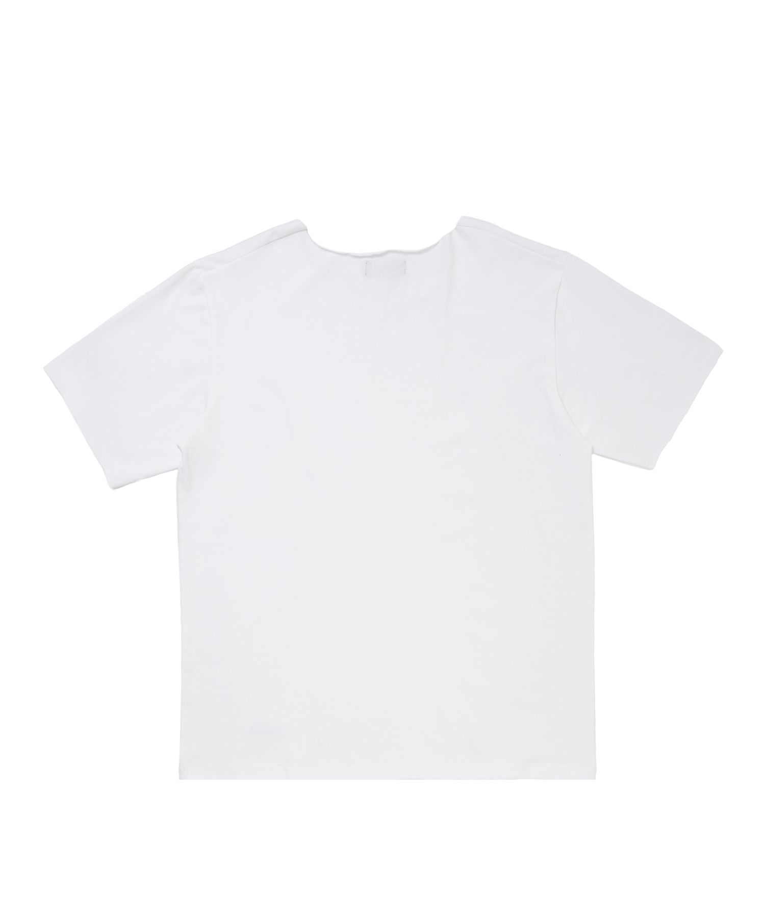R9 CUTOFF TEE (WHITE) /  オリジナル カットオフ Tシャツ