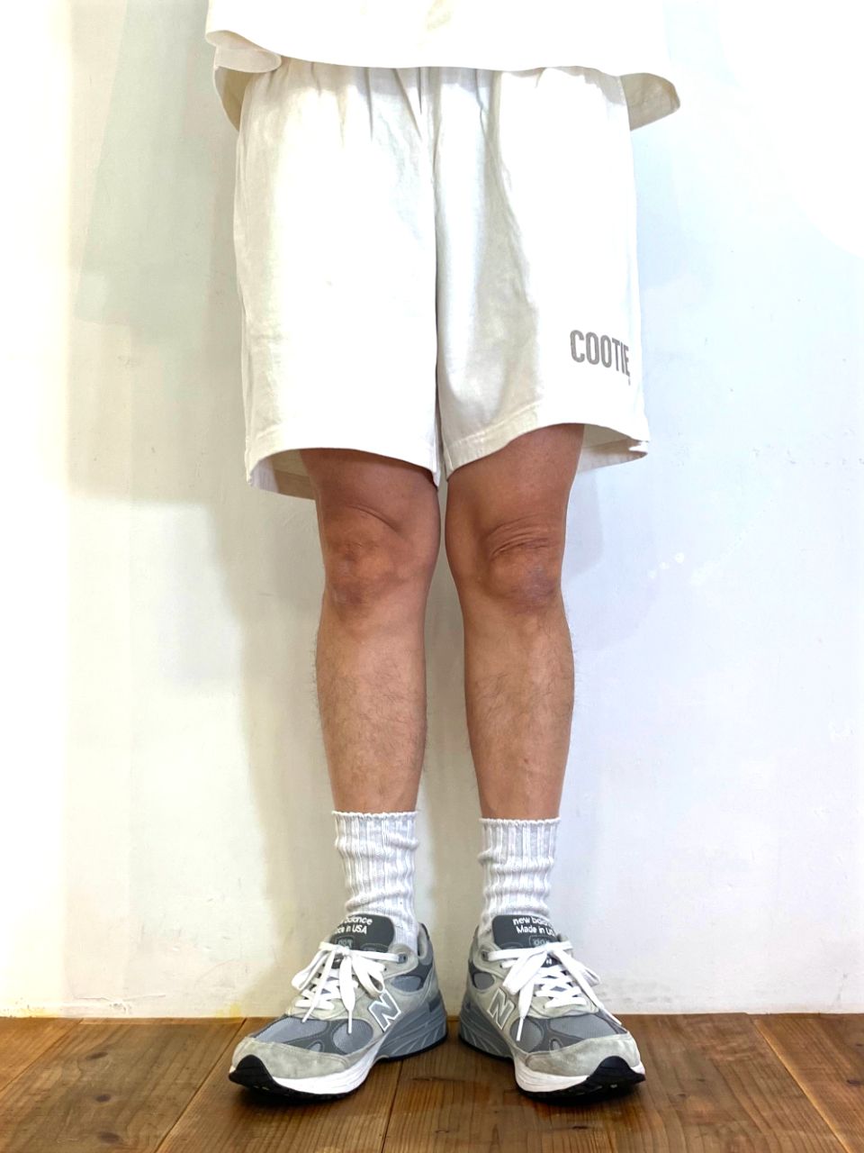 COOTIE PRODUCTIONS - Pigment Dyed Jersey Easy Shorts (IVORY