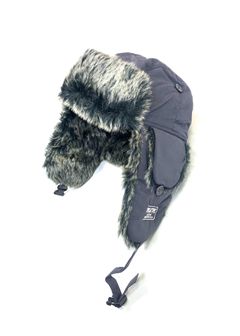 Fright Cap (DARK GRAY) / ロゴ刺繍 フライト キャップ