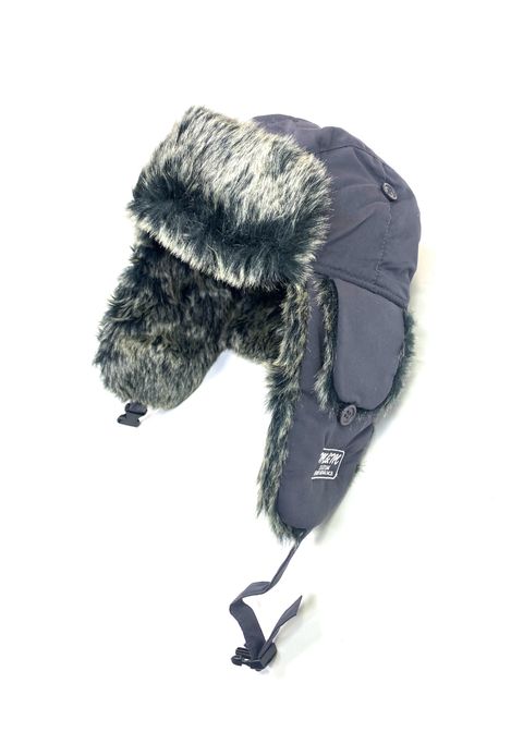 Fright Cap (DARK GRAY) / ロゴ刺繍 フライト キャップ