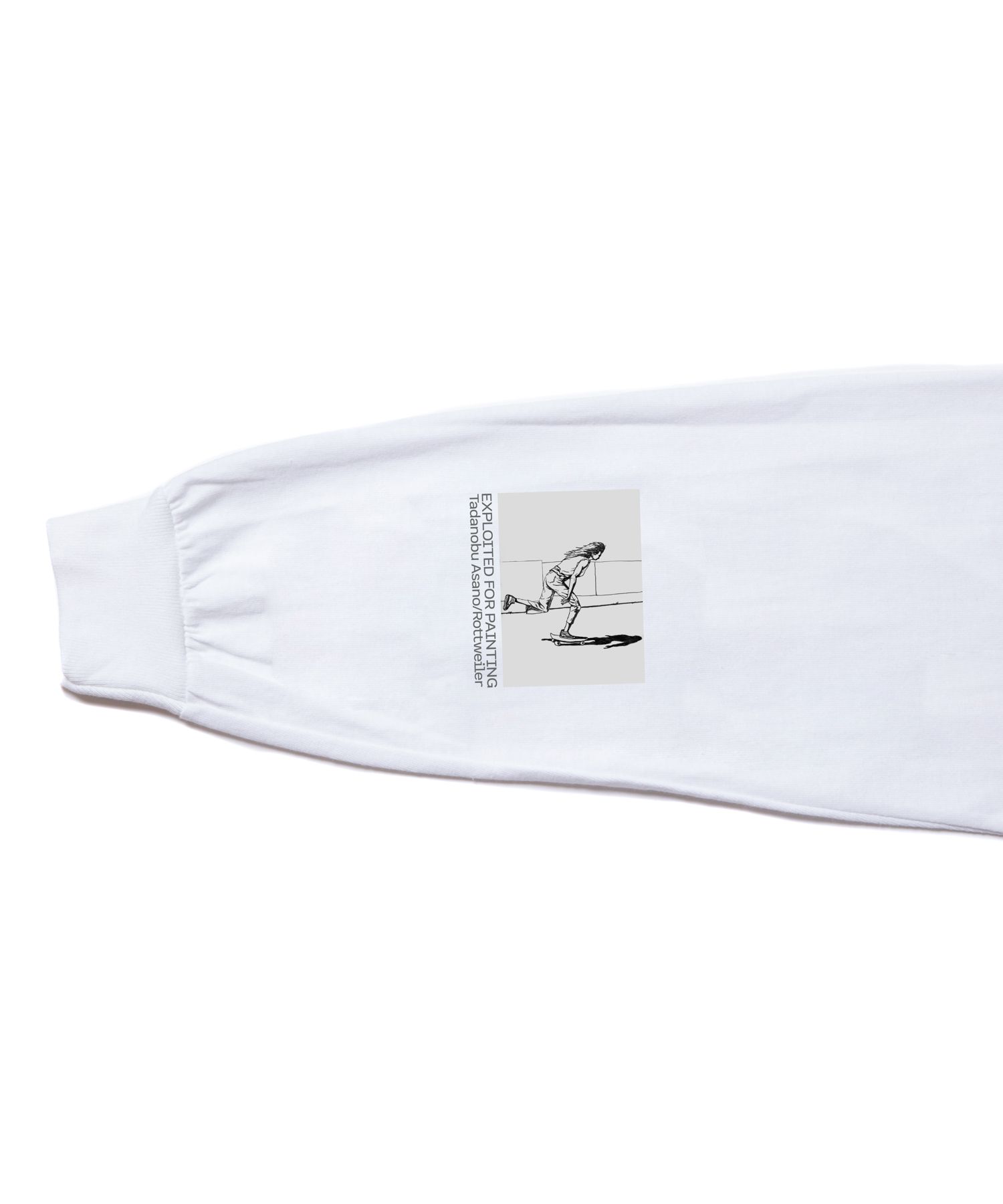 × Tadanobu Asano BICYCLE LS TEE (WHITE) / 浅野忠信 コラボロンT (バイシクル)