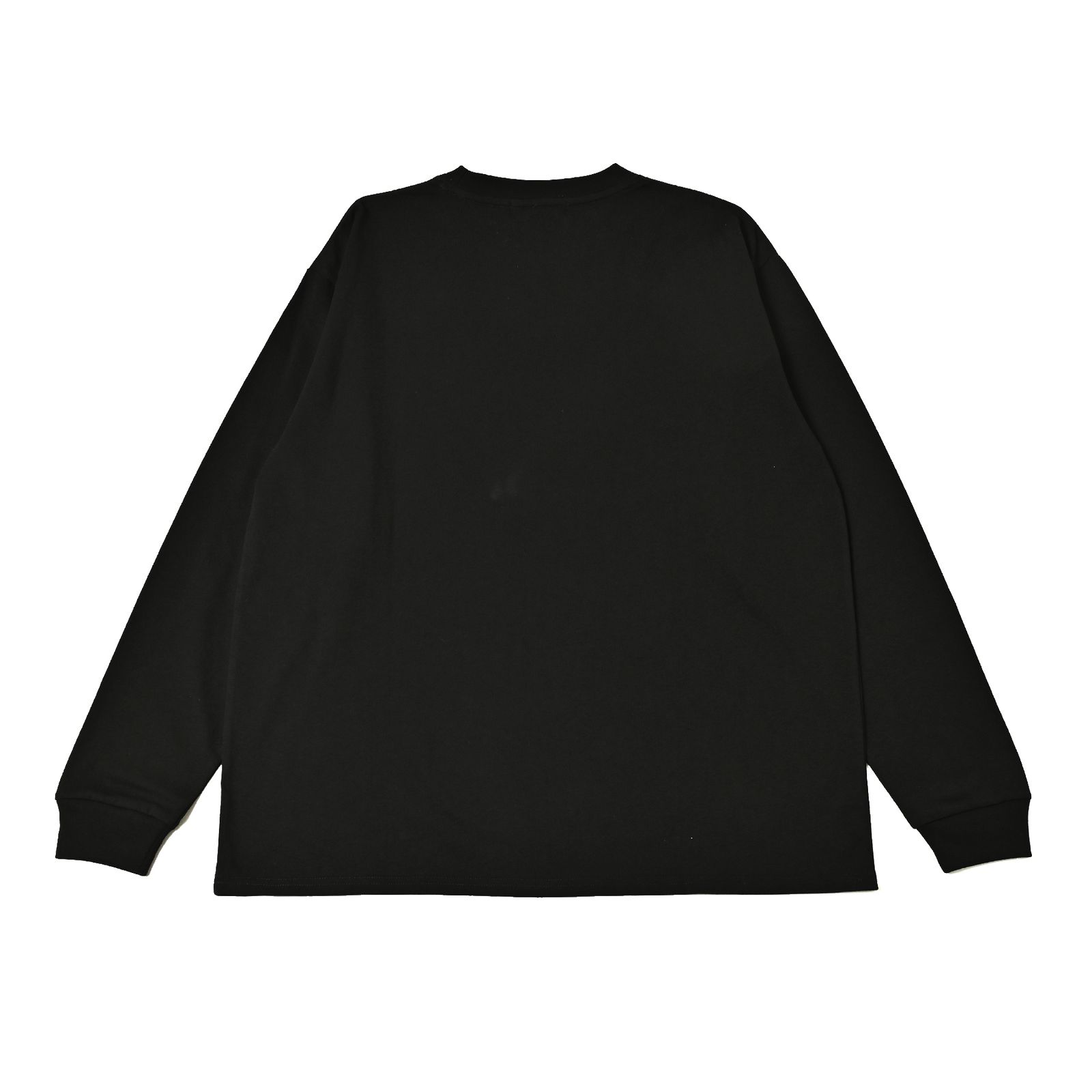 ビッグロゴプリントL/S TEE (BLACK)