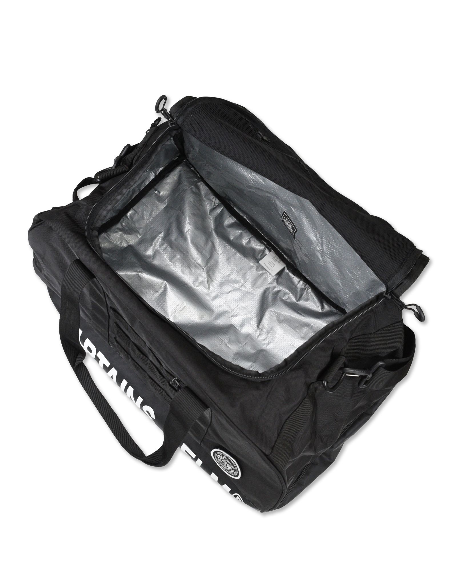 【ラスト1点】× RAIN OR SHINE TRAVEL BOSTON BAG (BLACK) / レインオアシャイン コラボ ボストンバッグ