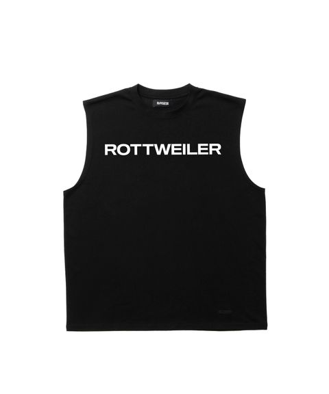 R9 LOGO SLEEVELESS TEE (BLACK) / オリジナル ノースリーブ Tシャツ