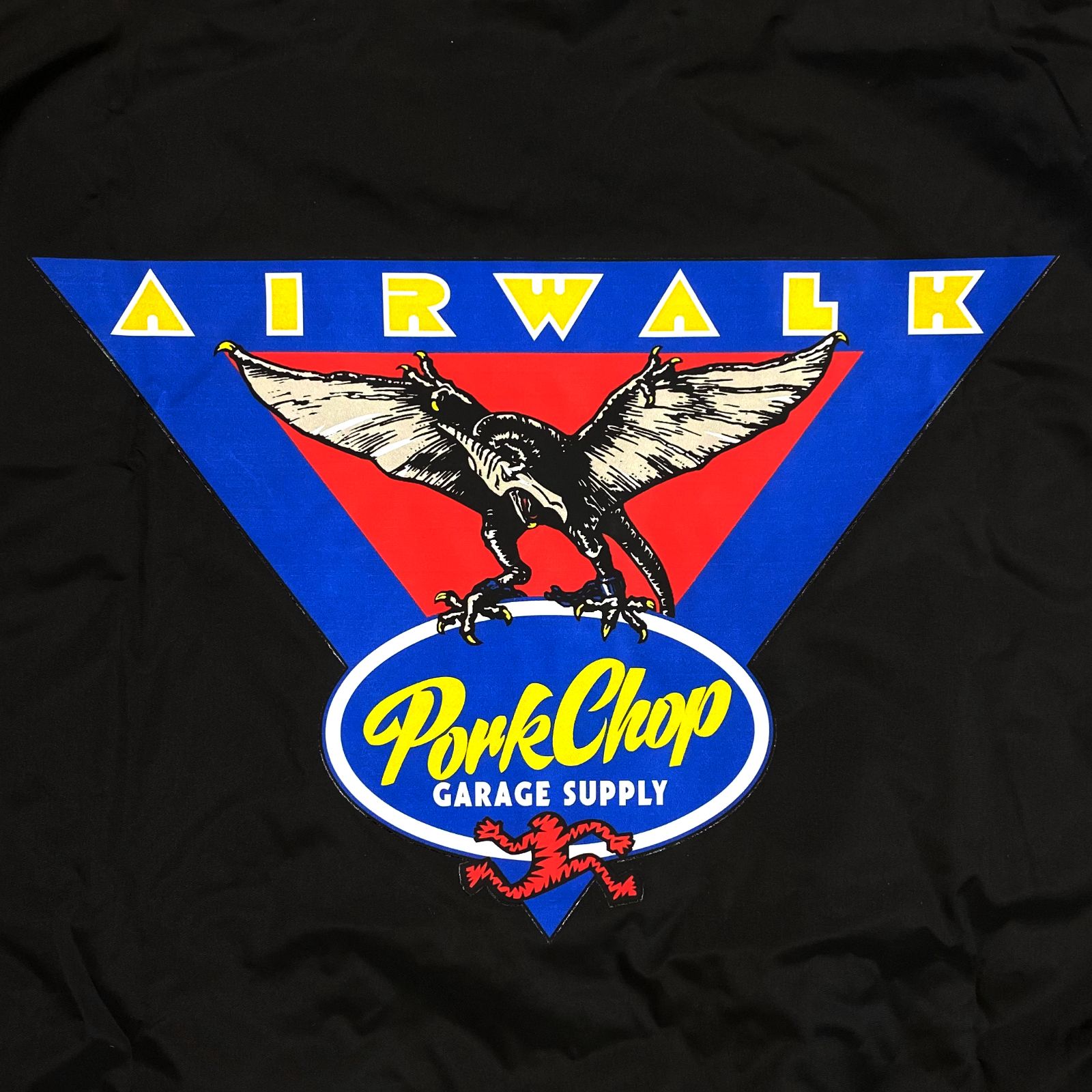 PORKCHOP GARAGE SUPPLY - AP TRIANGLE COACH JKT (BLACK PORKCHOP GARAGE SUPPLY - AP TRIANGLE COACH JKT (BLACK