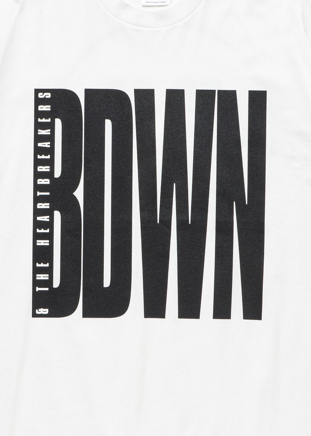 【ラスト1点】S/S PRINTED TEE "BILL" (WHITE) / プリント Tシャツ