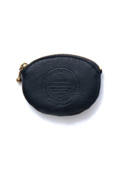 LEATHER COIN CASE (BLACK) / レザー コインケース