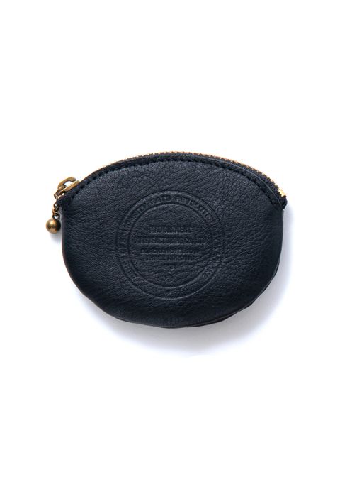 LEATHER COIN CASE (BLACK) / レザー コインケース