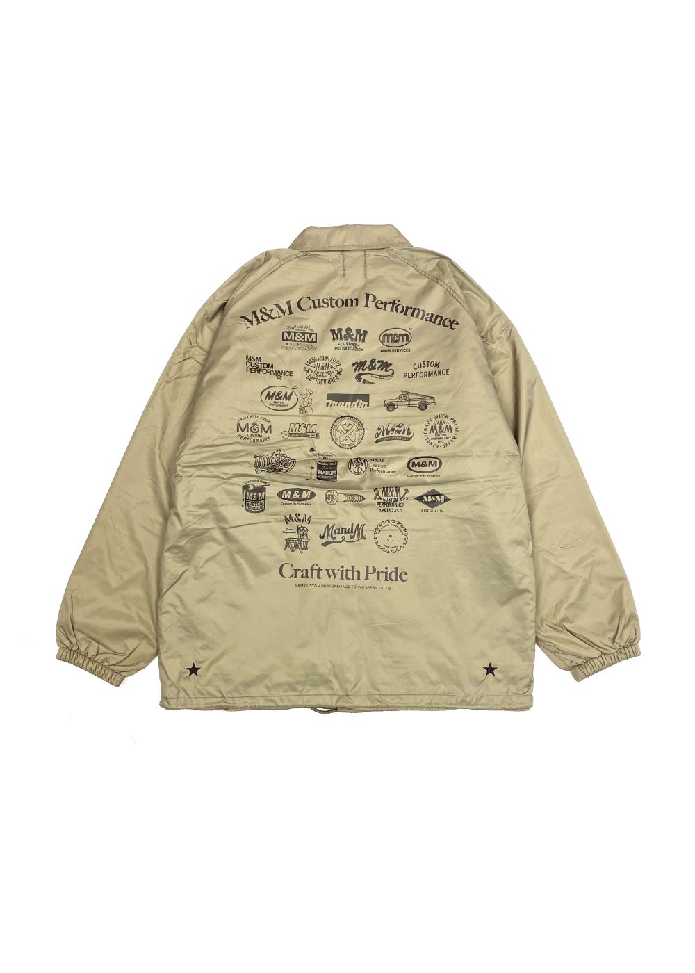 BOA COACH JACKET (KHAKI) / ボア ライナー コーチジャケット