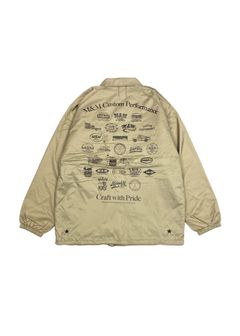 BOA COACH JACKET (KHAKI) / ボア ライナー コーチジャケット