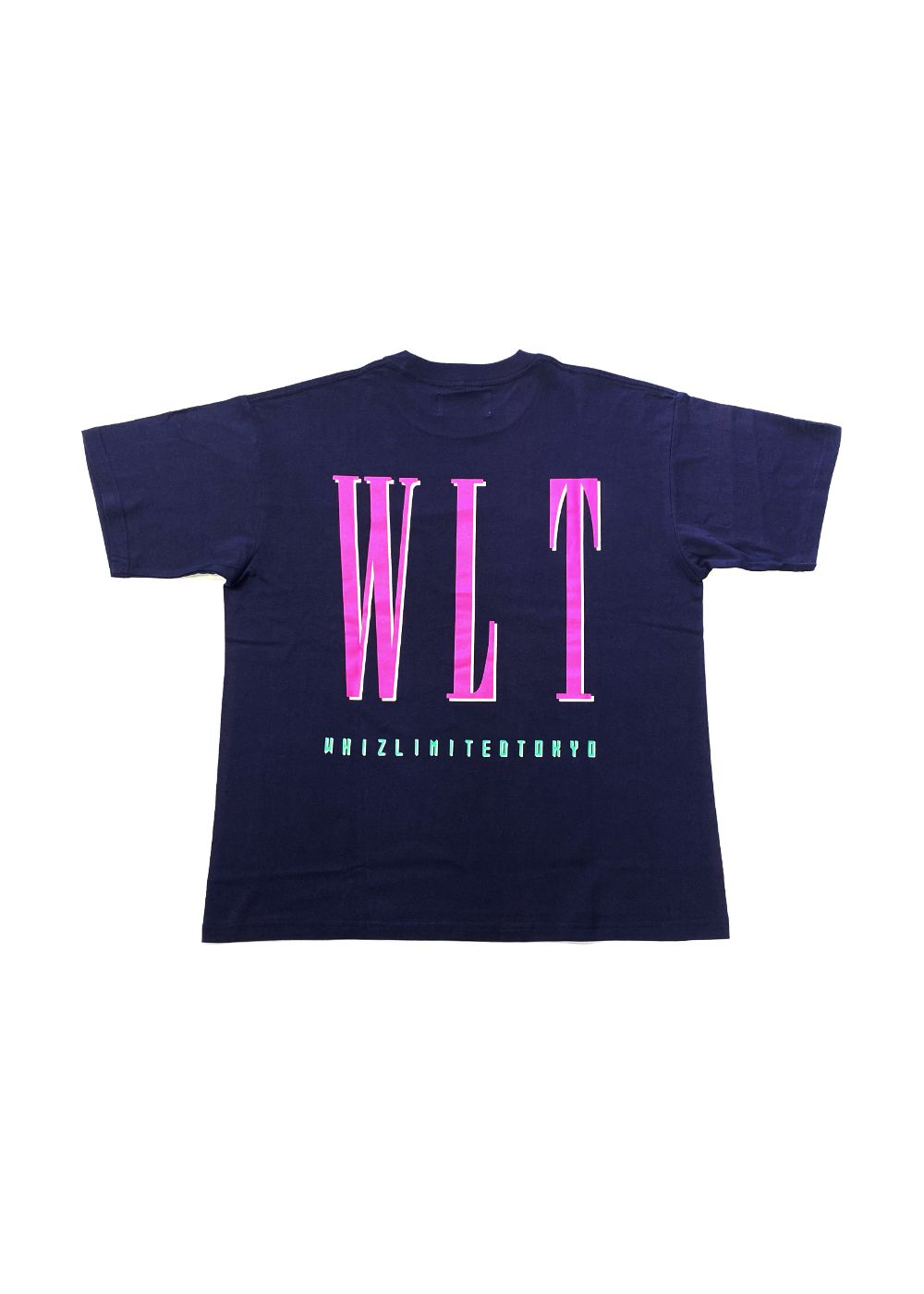 WHIZLIMITED TEE / タイポグラフ プリントTシャツネイビー - Tシャツ