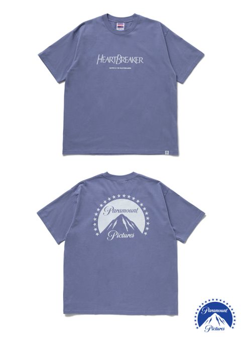 S/S PRINT TEE "HILL" (S.BLUE) / パラマウントピクチャーズ コラボ Tee