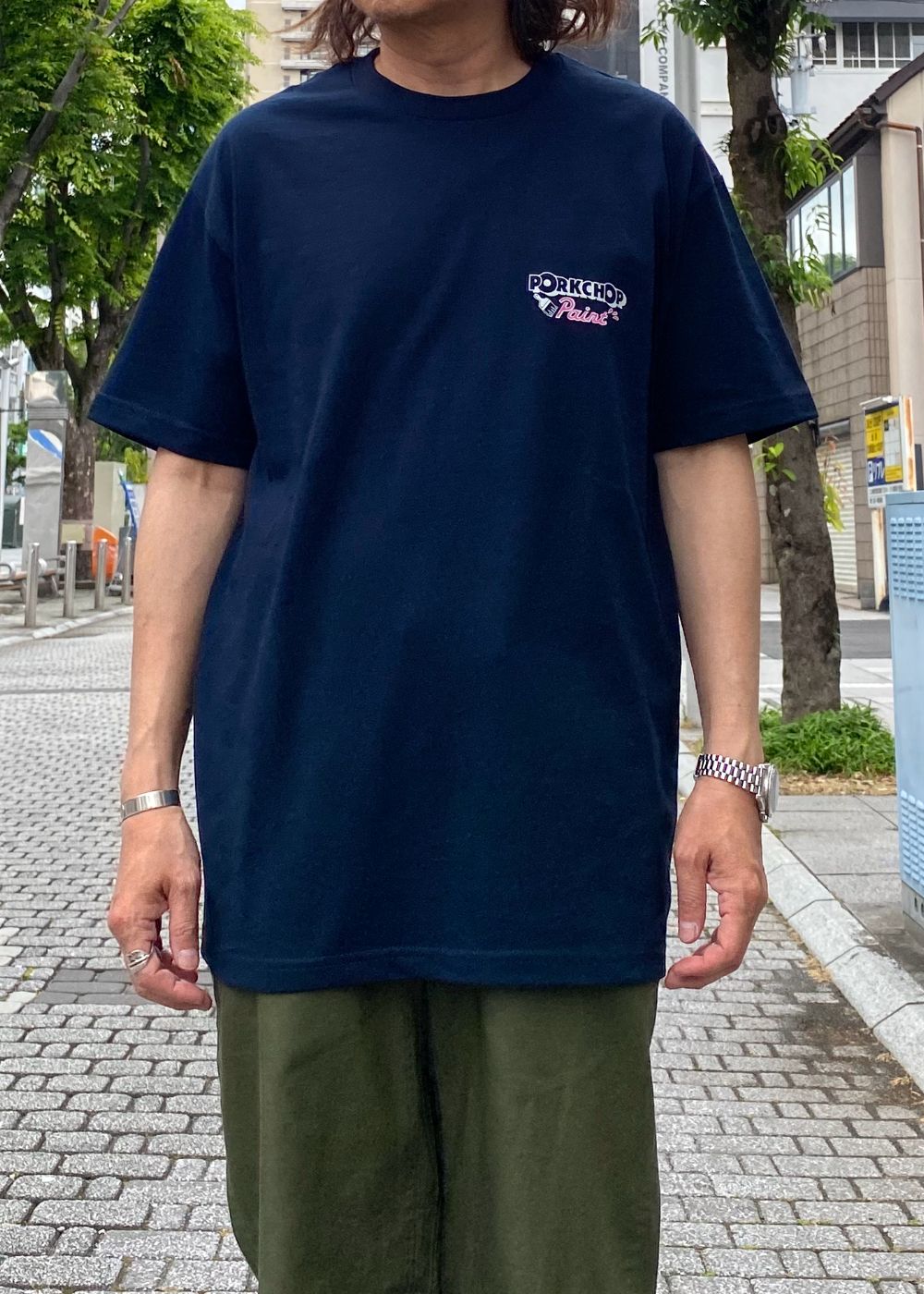 PCP PORK TEE (NAVY) / PCP ポーク Tシャツ