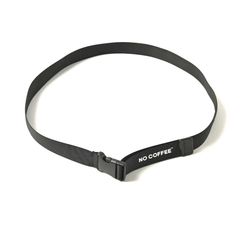 シンプルバックル付きベルト (BLACK)
