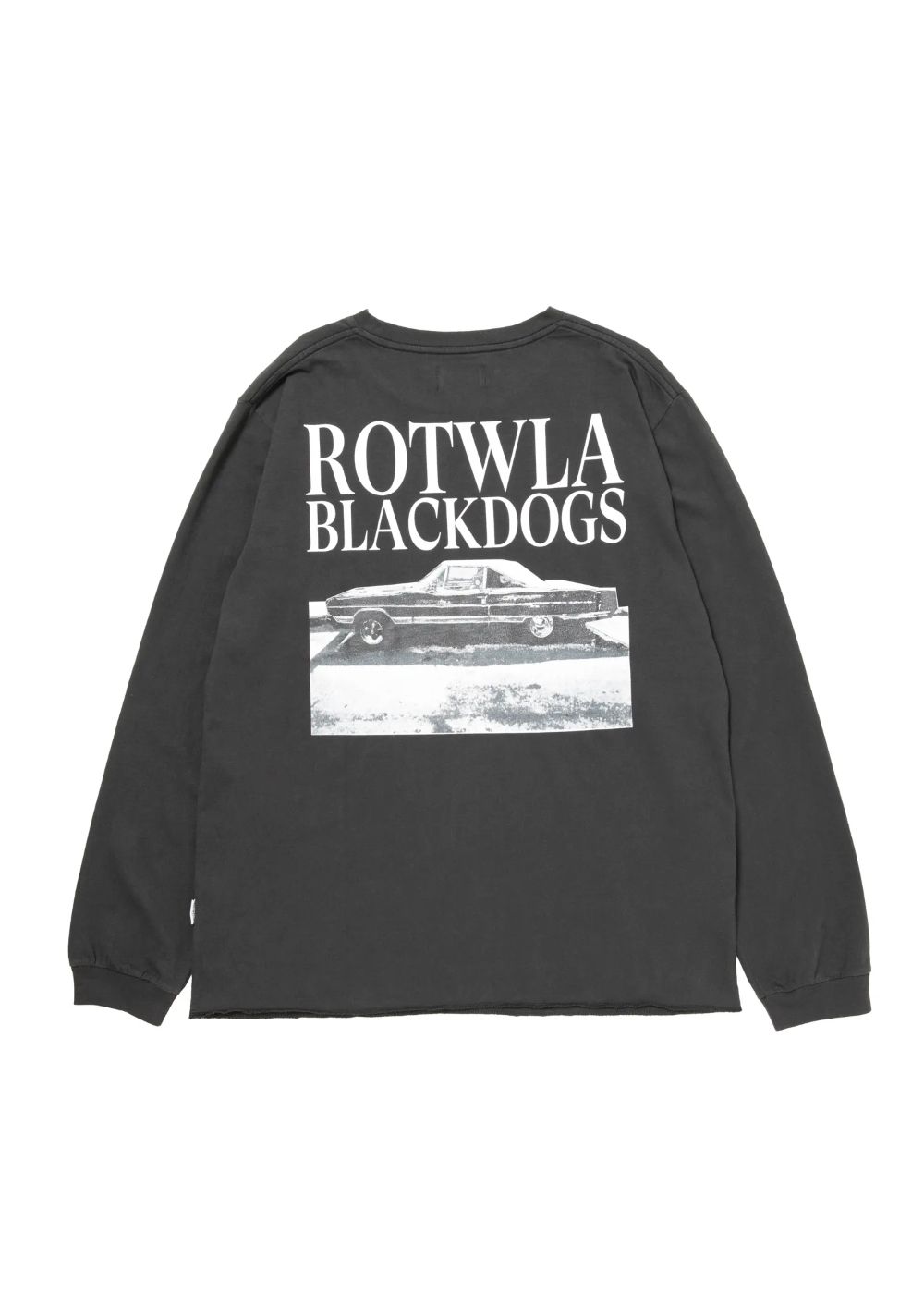 ROTTWEILER - R9 PHOTO LS TEE (BLACK) / フォトプリント オリジナル T