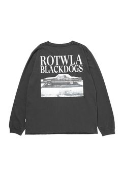 R9 PHOTO LS TEE (BLACK) / フォトプリント オリジナル Tシャツ