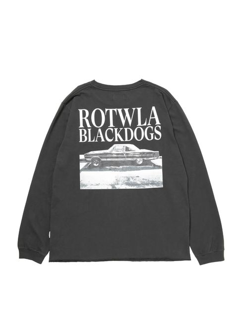 R9 PHOTO LS TEE (BLACK) / フォトプリント オリジナル Tシャツ