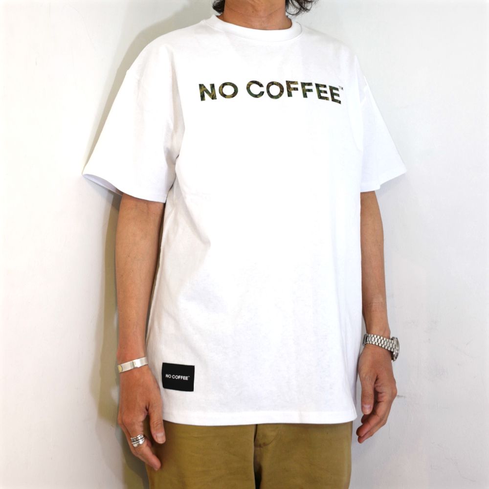 カモ柄プリントS/S TEE (WHITE)