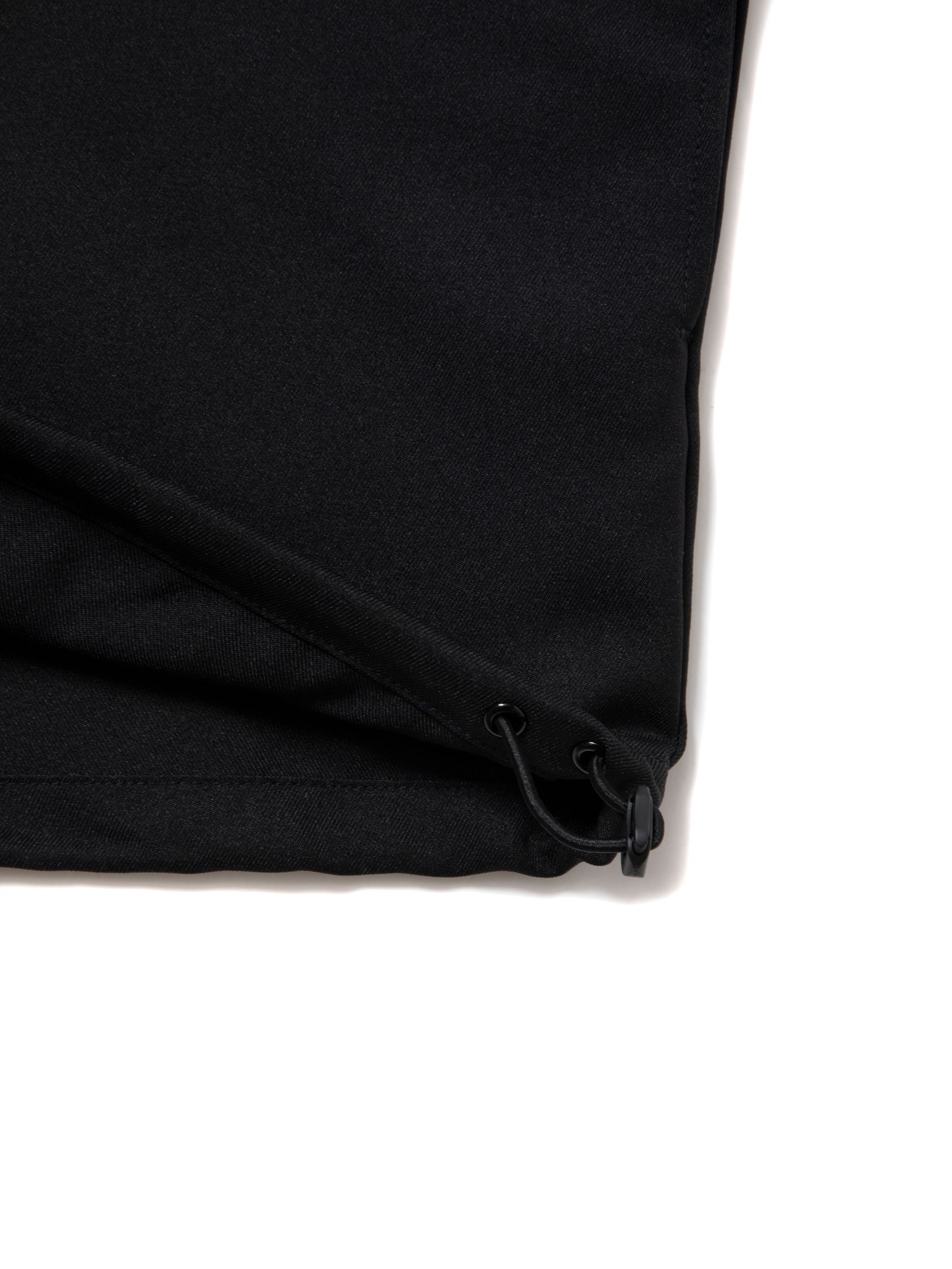 COOTIE / Polyester Velour Football L/S Tee -Black-