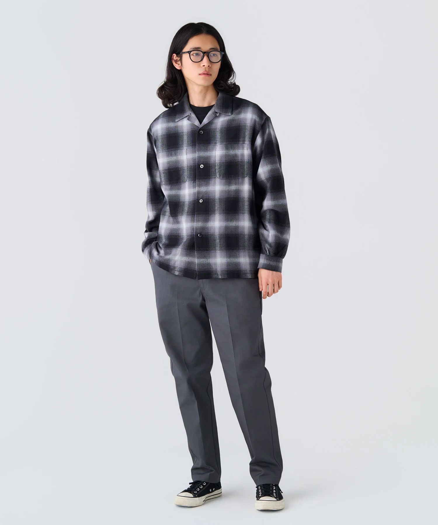 DICKIES 10L TC PANTS "THUNDERS" (CHARCOAL) / ディッキーズ コラボ チノパンツ